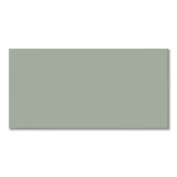 Victoria Metro Flat Matt Sage Tiles 200 x 100mm