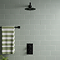 Victoria Metro Flat Matt Sage Tiles 200 x 100mm