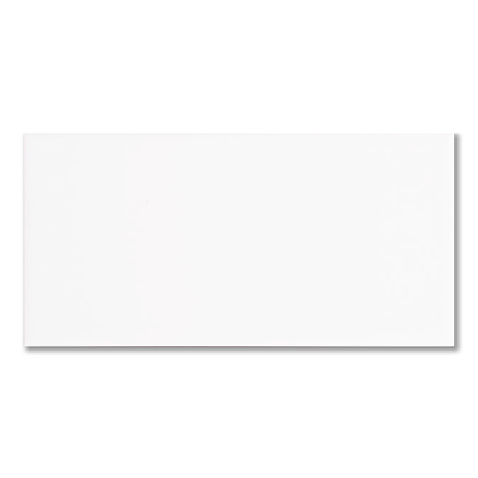 Victoria Metro Flat Matt White Tiles 200 x 100mm