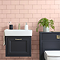 Victoria Metro Flat Pink Tiles 200 x 100mm