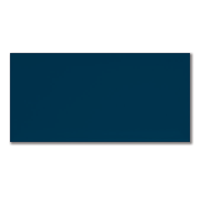 Victoria Metro Flat Wall Tiles - Matt Dark Teal - 20 x 10cm