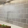 Victoria Metro Flat Wall Tiles - Metallic - 20 x 10cm