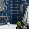 Victoria Metro Flat Wall Tiles - Sapphire - 200 x 100mm