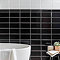 Victoria Metro Wall Tiles - Black 200 x 100mm