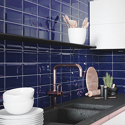 Victoria Metro Wall Tiles – Cobalt Blue – 20 x 10cm (Pack of 50)