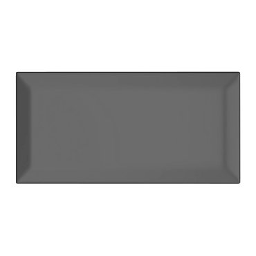 Victoria Metro Wall Tiles - Gloss Grey - 20 x 10cm Profile Large Image