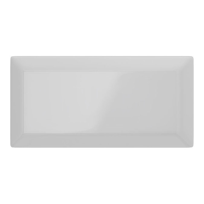 Victoria Metro Wall Tiles - Gloss Light Grey - 20 x 10cm  Profile Large Image
