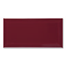 Victoria Metro Wall Tiles - Gloss Plum - 20 x 10cm