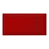 Victoria Metro Wall Tiles - Gloss Red - 20 x 10cm