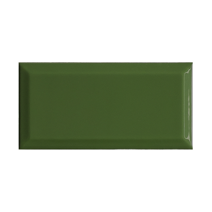 Victoria Metro Wall Tiles - Green - 20 x 10cm (Pack of 50)