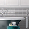 Victoria Metro Wall Tiles - Light Grey - 20 x 10cm