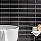 Victoria Metro Wall Tiles – Matt Black – 20 x 10cm