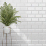 Victoria Metro Wall Tiles - Matt White - 20 x 10cm