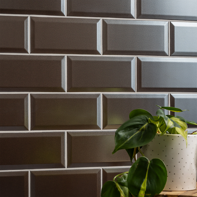 Victoria Metro Wall Tiles - Metallic - 20 x 10cm