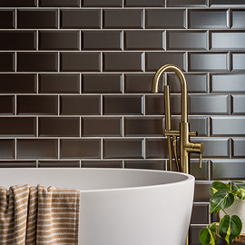 Victoria Metro Wall Tiles - Metallic - 20 x 10cm