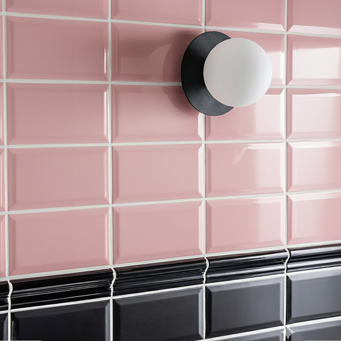 Victoria Metro Wall Tiles - Pink - 200 x 100mm