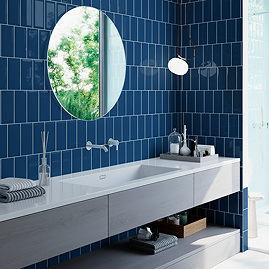 Victoria Metro Wall Tiles - Sapphire - 200 x 100mm