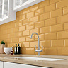 Victoria Metro Wall Tiles - Yellow Ochre - 200 x 100mm
