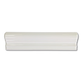 Victoria Metro White Dado Border Wall Tile - 50 x 200mm