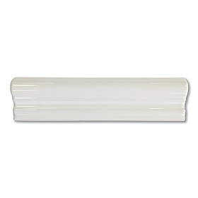 Victoria Metro White Dado Border Wall Tile - 50 x 200mm