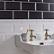Victoria Metro White Dado Border Wall Tile - 50 x 200mm