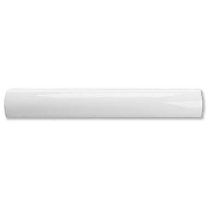 Victoria Metro White Listello Border Trim Tile - 20 x 200mm