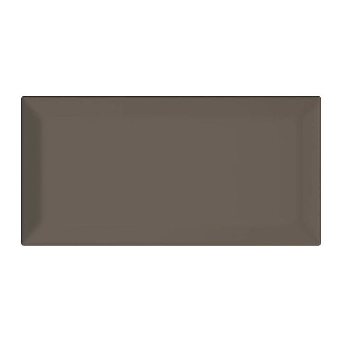 Victoria Mini Metro Wall Tiles - Gloss Dark Grey - 15 x 7.5cm Large Image