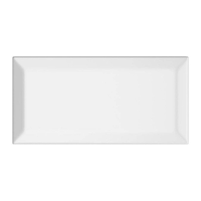 Victoria Mini Metro Wall Tiles - Gloss White - 15 x 7.5cm Large Image