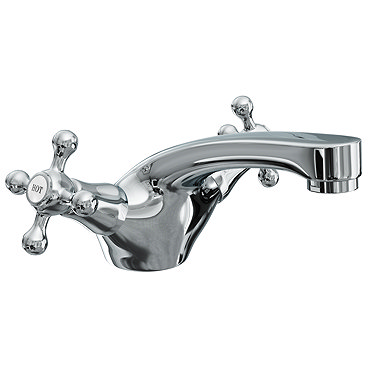 Victoria Traditional Mono Basin Mixer Tap + Waste  Feature Large Image