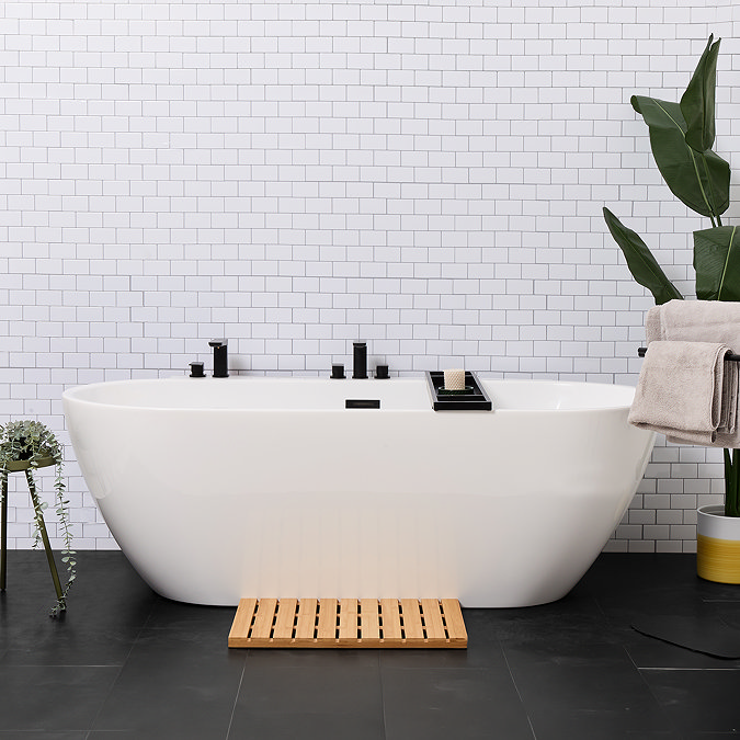 Victorian Plumbing x Slim Chickens Modern Bath with World-first Dip Tap