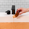 Victorian Plumbing x Slim Chickens Modern Bath with World-first Sauce Tap