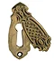 Victorian Style Solid Brass Ornate Key Cover with Escutcheon - KC-002 Large Image