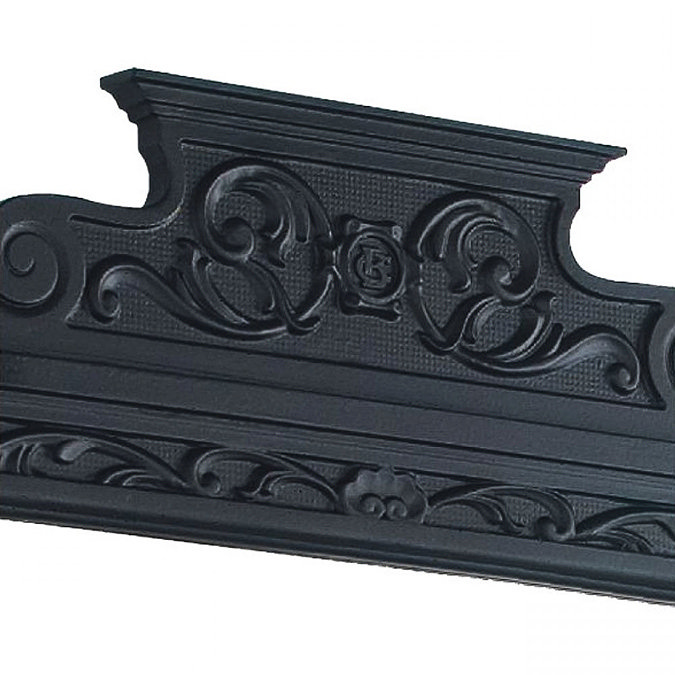 Victrion Traditional Black Aluminium Basin Wash Stand & Mirror Set In Bathroom Large Image