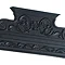 Victrion Traditional Black Aluminium Mirror Feature Large Image
