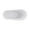 Vienna 1520 Small Modern Slipper Bath Profile Large Image