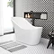 Vienna 1520 Small Modern Slipper Bath Large Image