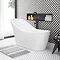 Vienna 1730 Modern Slipper Free Standing Bath Large Image