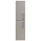 Vienna Double Door Wall Hung Unit (Stone Grey - 1435mm High) Large Image