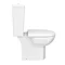 Vienna Short Projection Cloakroom Toilet with Seat  Standard Large Image