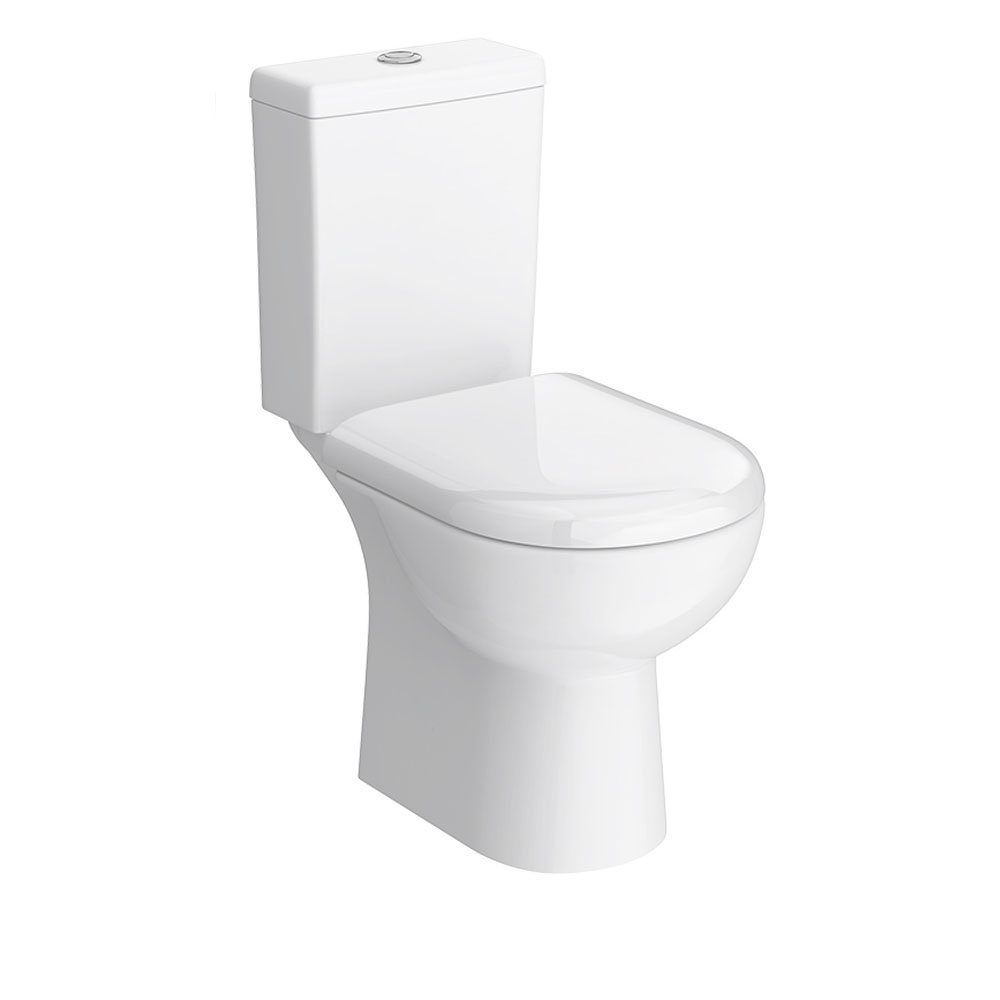 Vienna Short Projection Cloakroom Toilet With Seat | Available Now