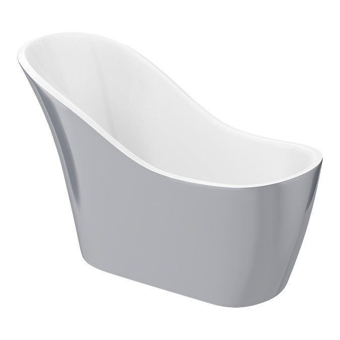 Vienna Silver 1520 Small Modern Slipper Bath  Standard Large Image