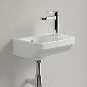 Villeroy and Boch Architectura 360 x 260mm 1TH Handwash Basin - 43733601  Profile Large Image