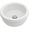 Villeroy and Boch Architectura 415 x 415mm Round Inset Basin - 41654001 Profile Large Image