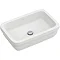 Villeroy and Boch Architectura 615 x 415mm Rectangular Inset Basin - 41676001 Profile Large Image