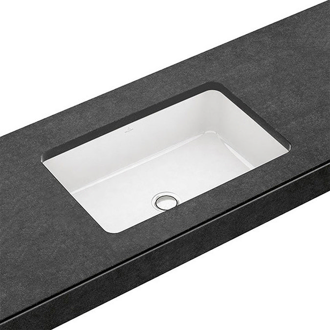 Villeroy and Boch Architectura 615 x 415mm Rectangular Undercounter Basin - 41776001 Large Image