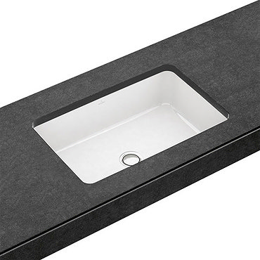 Villeroy and Boch Architectura 615 x 415mm Rectangular Undercounter Basin - 41776001  Profile Large 