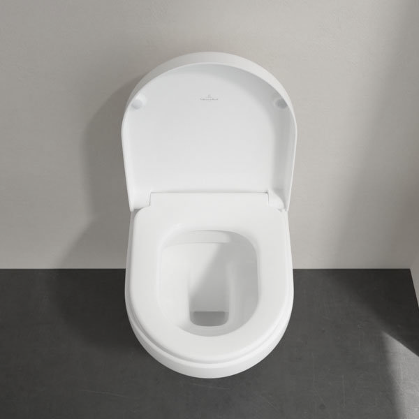 Villeroy and Boch Architectura Compact Rimless Wall Hung Toilet + Soft ...