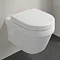 Villeroy and Boch Architectura Compact Rimless Wall Hung Toilet + Soft Close Seat Large Image