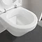 Villeroy &amp; Boch Architectura DirectFlush Rimless Wall Hung Toilet + Soft Close Seat - 4687HR01  