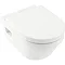 Villeroy &amp; Boch Architectura DirectFlush Rimless Wall Hung Toilet + Soft Close Seat - 5684HR01  